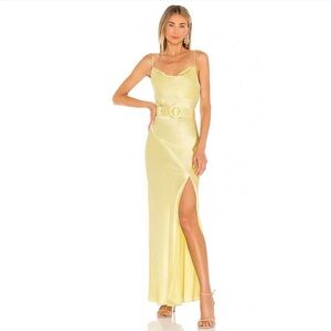 NICHOLAS Simone Cowl Neck Gown